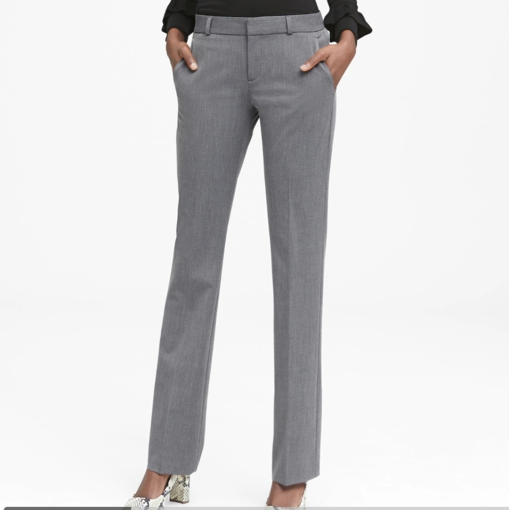 Banana Republic "Logan" pant gray size 10